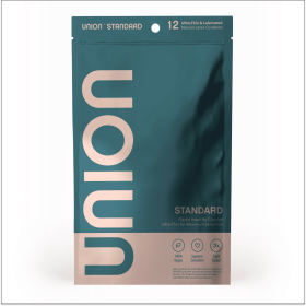 UNION STANDARD | Medium Fit Condom with a Flared Head, Body-friendly & Vegan