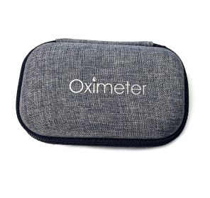 JUSTLANG Storage Box For Oximeter Reasonable Layout of Tool Bag Pouch Bags to Pack Products Travel Essentials Kit Protective Bag (Color: grey-reinforced)