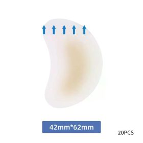 20PCS Gel Heel Protector Foot Patches Adhesive Blister Pads Hydrocolloid Heel Liner Shoes Stickers Pain Relief Plaster Foot Care (Color: 03 20pcs)
