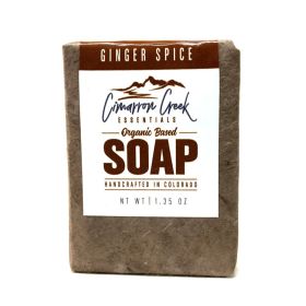 Ginger Spice Organic Bar Soap 5.4oz (size: Travel Bar)