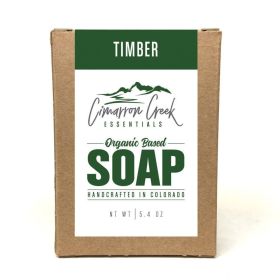 Timber Organic Bar Soap 5.4oz (size: Full Bar)