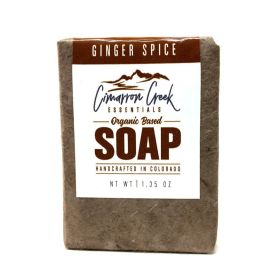 Ginger Spice Organic Bar Soap 5.4oz (size: Travel Bar)